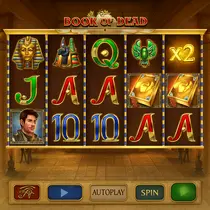 Spinago - Book of Dead Slot Game - Play'n GO
